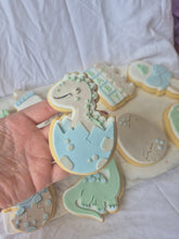 Load image into Gallery viewer, T-Rex in egg Debosser and Cutter STL File or physical procuct available