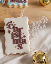 Cargar imagen en el visor de la galería, Merry Christmas debosser and Cutter STL File or physical product available