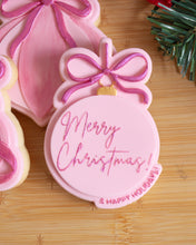 Charger l'image dans la galerie, Merry Christmas Bauble debosser and Cutter STL File or physical product available