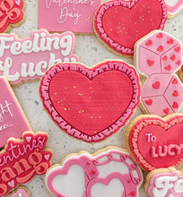 Load image into Gallery viewer, Ruffle Heart debosser and cutter - To, From or Blank STL File or physical procuct available