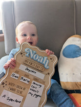 Load image into Gallery viewer, Back to School board with interchangable names