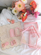 Load image into Gallery viewer, Gingerbread house template kit STL File or physical product available