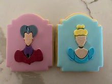 Load image into Gallery viewer, Villains silhouette Fondant debosser