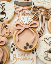 Load image into Gallery viewer, Engagement Ring with Bow debosser and cutter STL File or physical procuct available