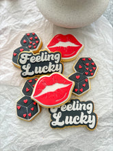 Load image into Gallery viewer, Feeling Lucky debosser and cutter STL File or physical procuct available