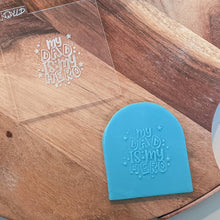 Load image into Gallery viewer, Father's Day Fondant debossers