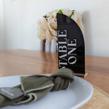 Load image into Gallery viewer, Half Arch table Numbers