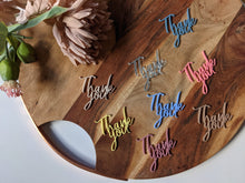 Load image into Gallery viewer, Thank you Cupcake Topper