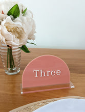 Load image into Gallery viewer, Short Arch table Numbers