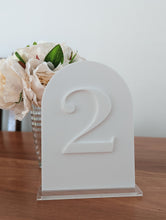 Load image into Gallery viewer, Monochrome Arch table Numbers