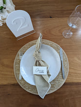 Load image into Gallery viewer, Rectangle Acrylic Name Placecards