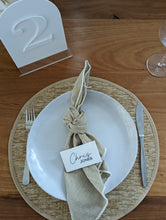 Load image into Gallery viewer, Rectangle Acrylic Name Placecards