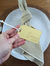 Load image into Gallery viewer, Luggage tag Acrylic Name Placecards