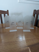 Load image into Gallery viewer, Skinny Arch table Numbers