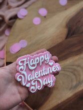 Load image into Gallery viewer, Retro Happy Valentines Day Debosser and cutter STL File or physical procuct available
