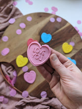 Load image into Gallery viewer, Candy Heart Debossers and mini Cutter