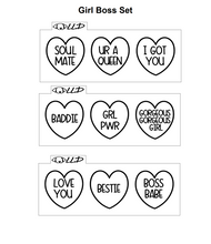 Load image into Gallery viewer, Candy Heart Debossers and mini Cutter