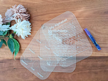 Load image into Gallery viewer, Letter Tracing Board