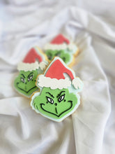 Load image into Gallery viewer, Grinch head debosser and Cutter STL File or physical product available
