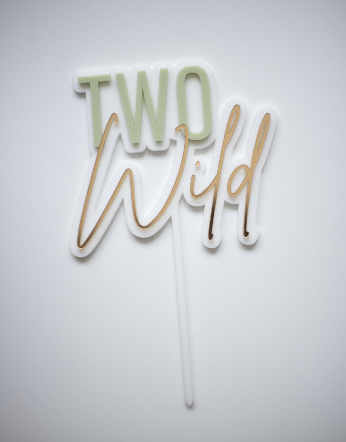 Two Wild Cake Topper