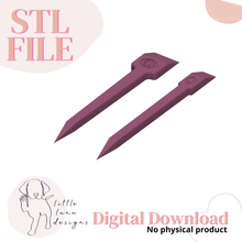 Cargar imagen en el visor de la galería, Fondant Scrapers - STL Files
