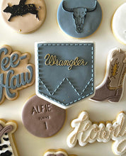 Load image into Gallery viewer, Wrangle Denim Pocket Debosser and Cutter STL File or physical procuct available
