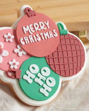Cargar imagen en el visor de la galería, Christmas Bauble Bunch debosser and Cutter STL File or physical product available
