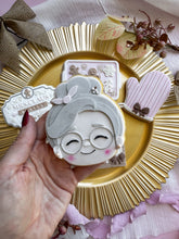 Cargar imagen en el visor de la galería, Mrs Claus debosser and Cutter STL File or physical product available

