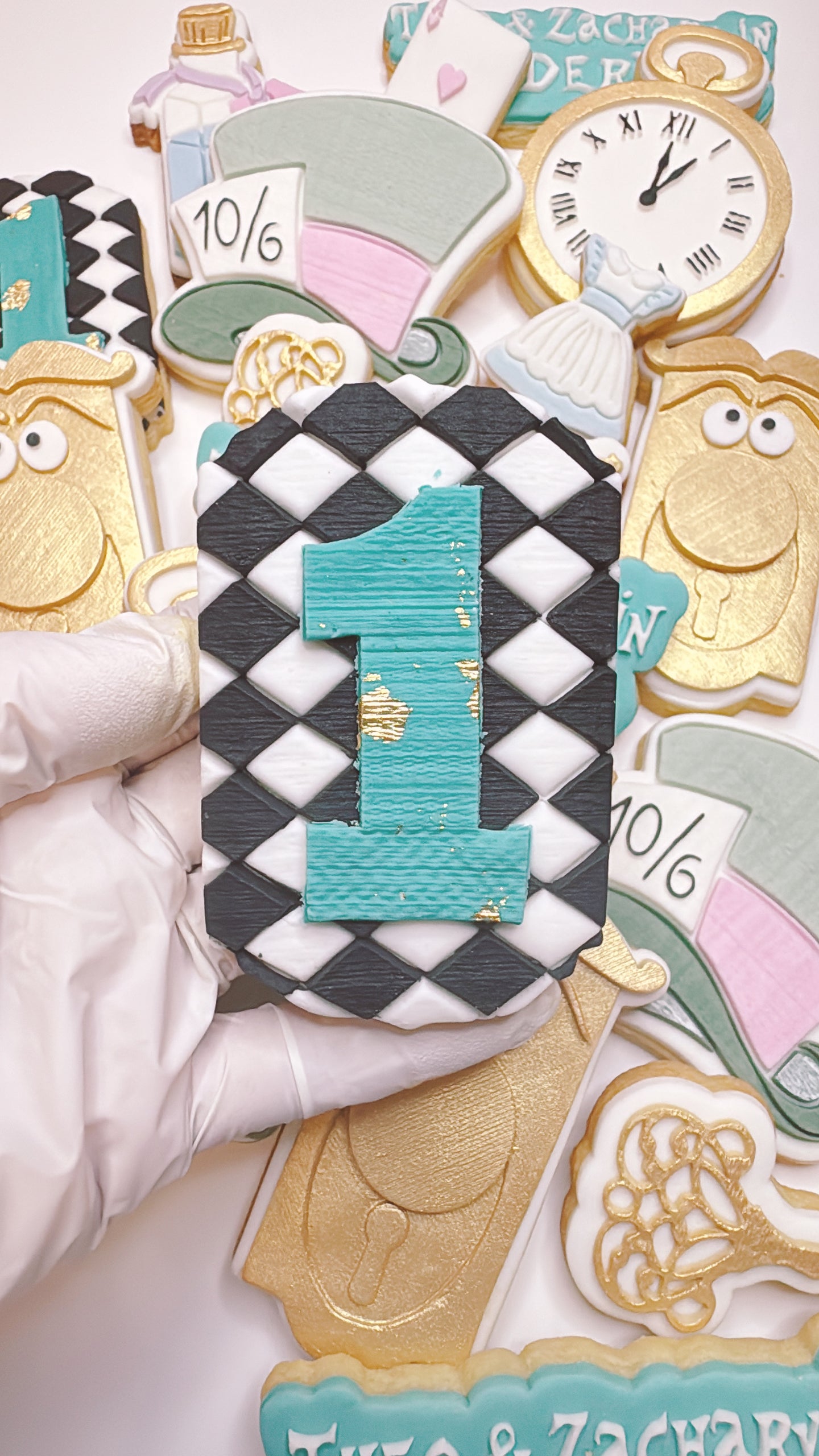 Diamond Pattern Fondant Stamp