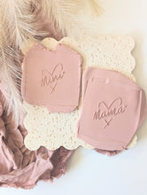 Load image into Gallery viewer, Mama word heart  Fondant debosser
