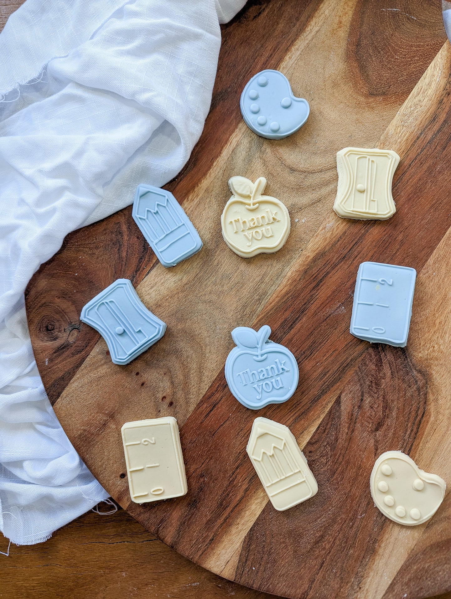 Teacher Thankyou Stationery Mini Fondant Debosser