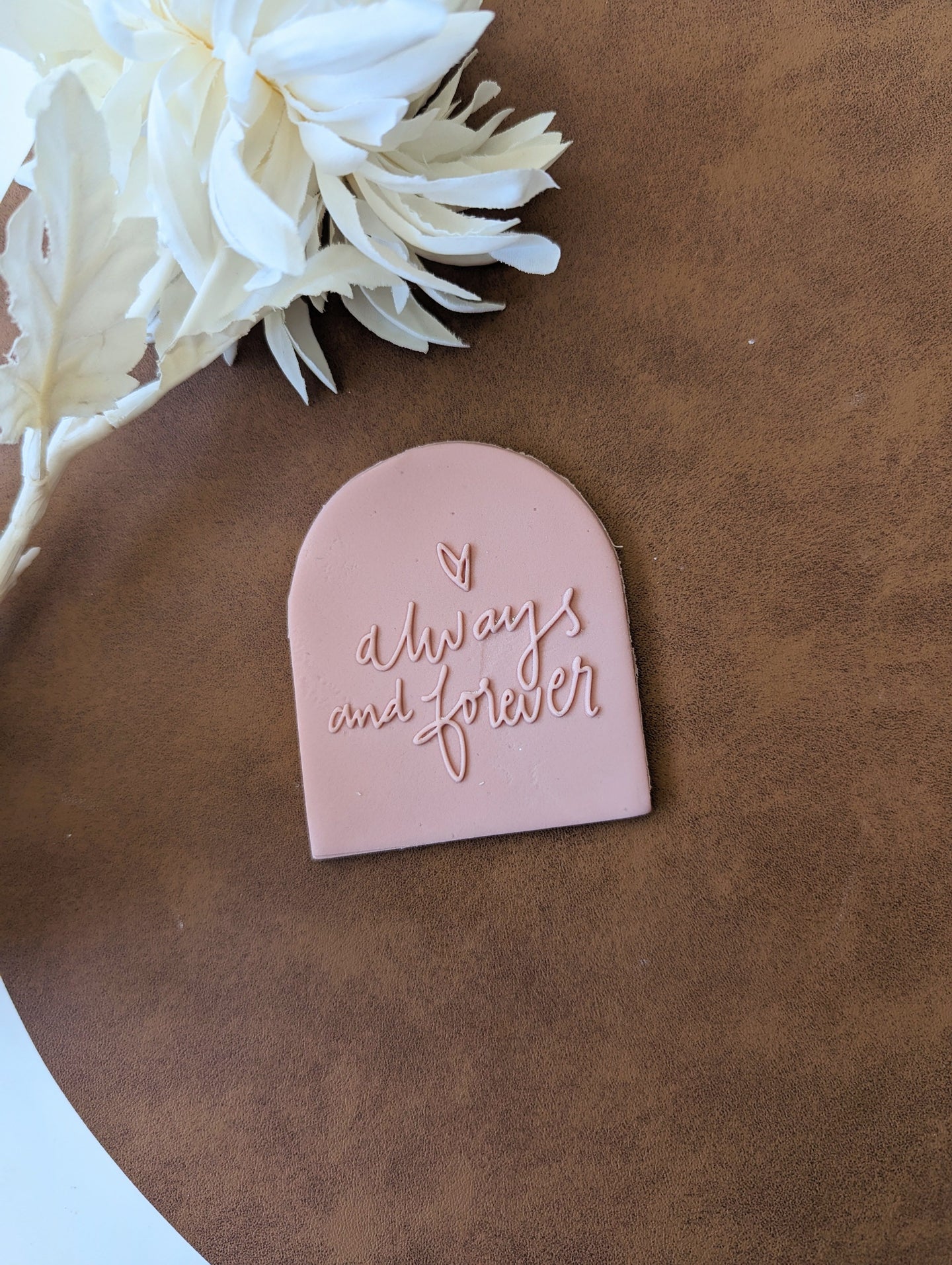 Always and Forever Fondant Debosser