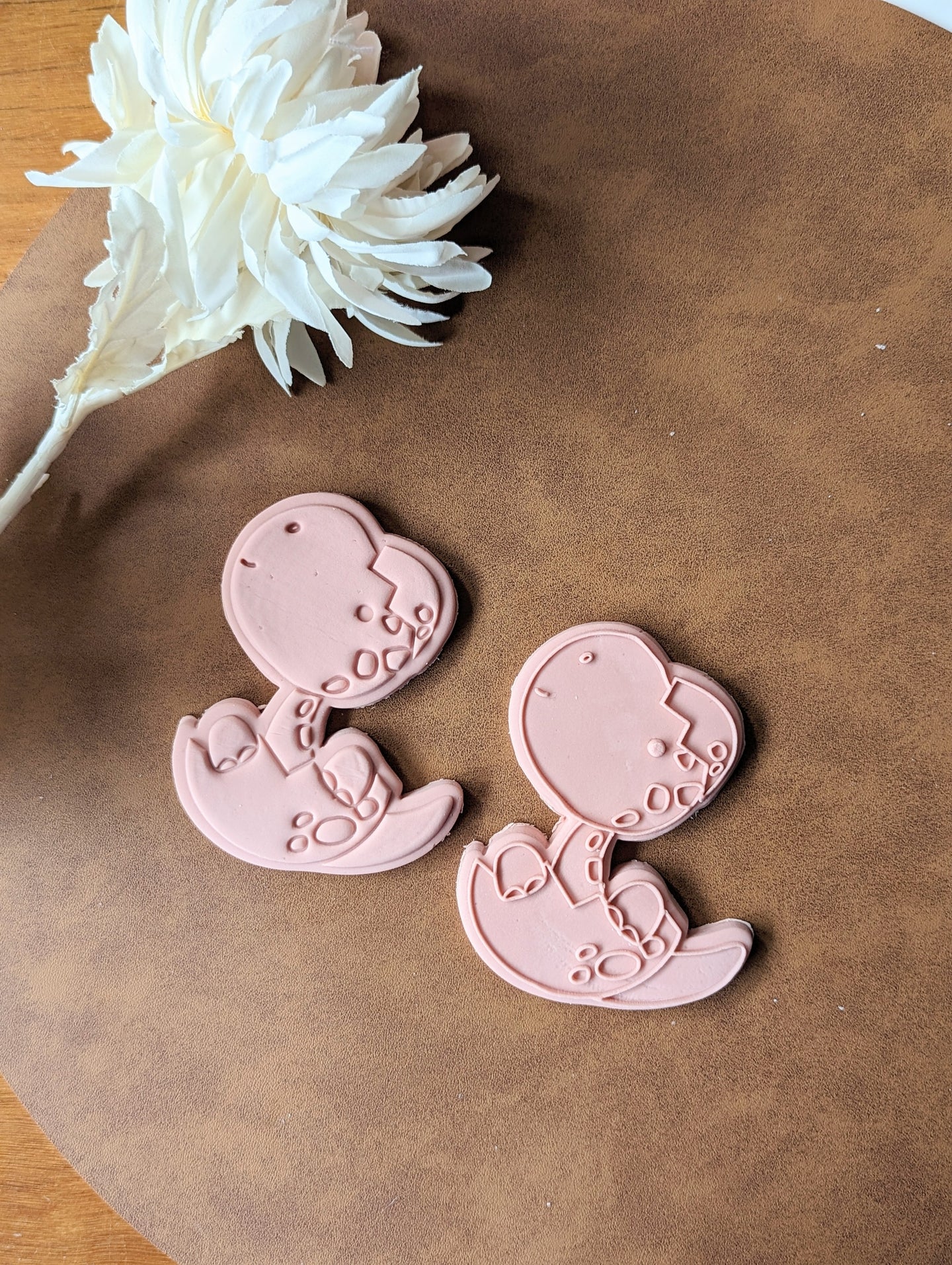 Cute Apatosaurus in Egg Debosser and Cutter