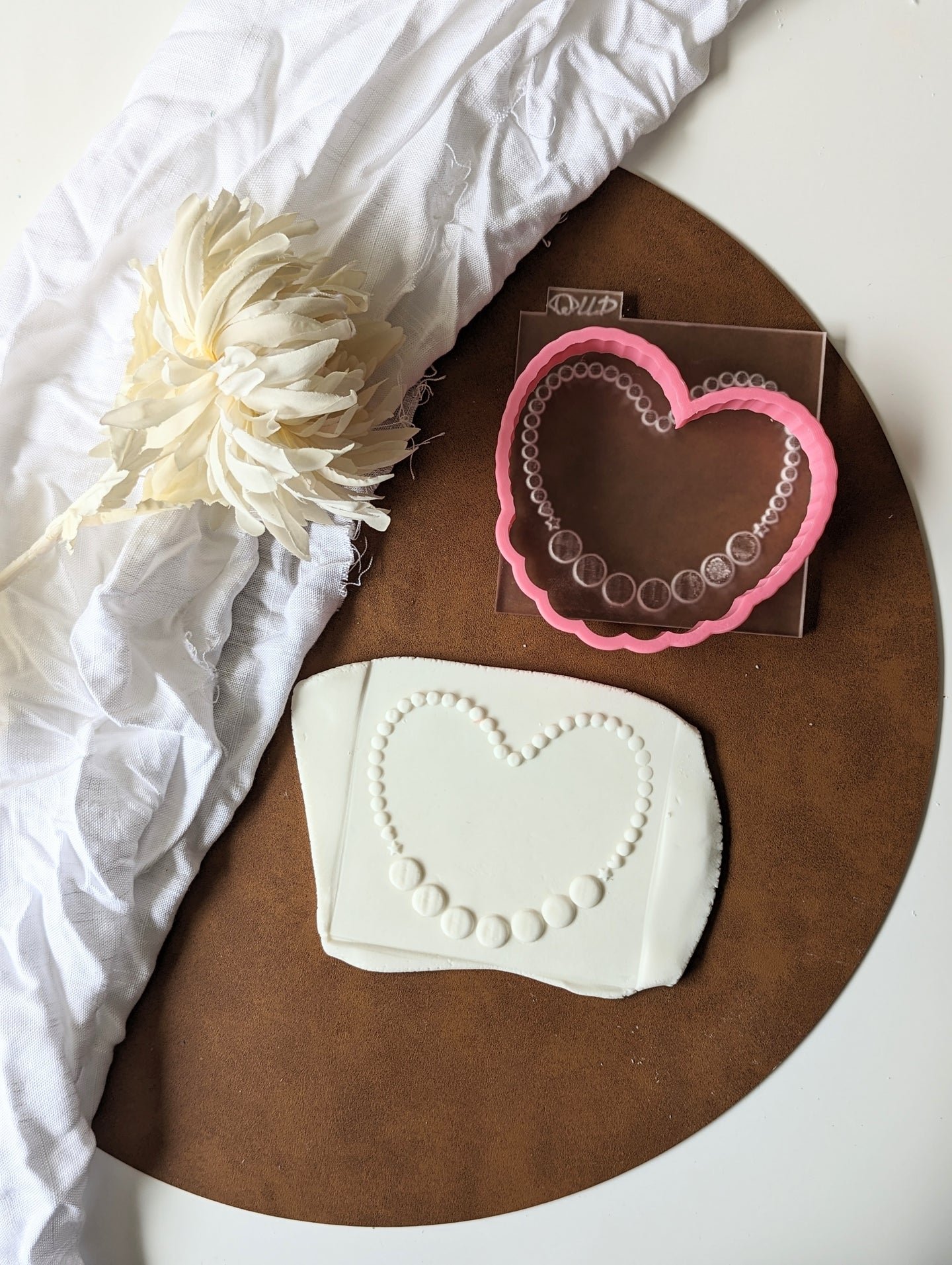 Friendship Braclet heart (only) Debosser and Cutter