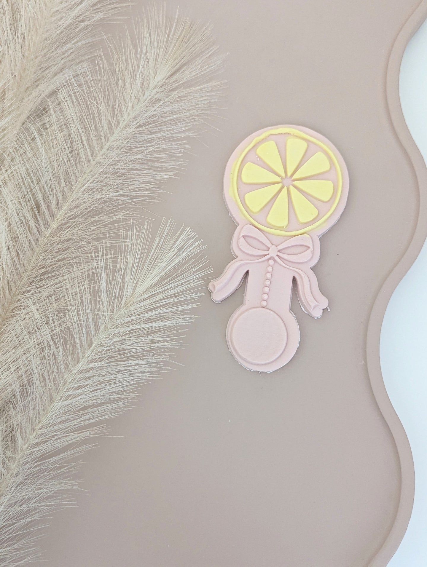 Lemon Baby Rattle Debosser and Cutter