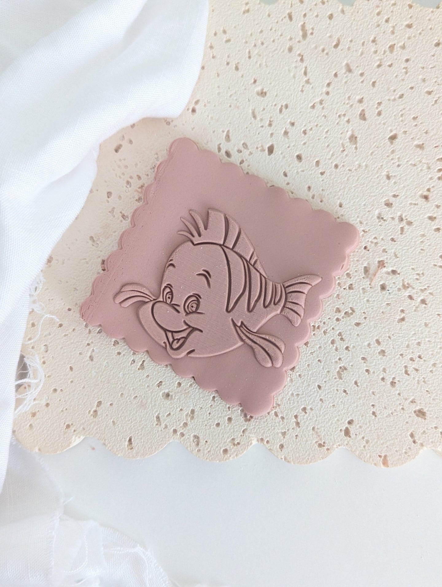 Flounder Fondant Debosser