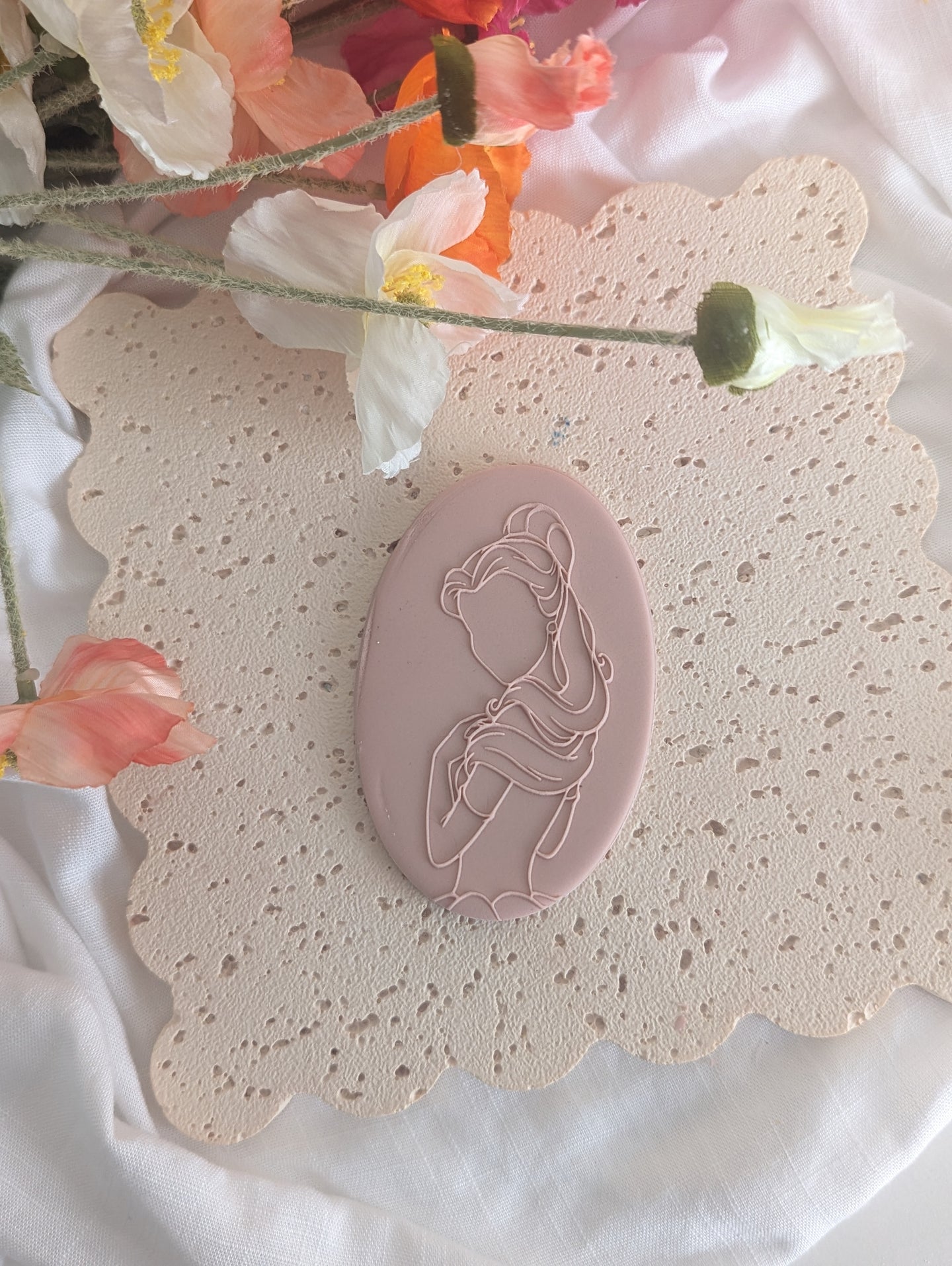 Princess Outlines Fondant Debosser