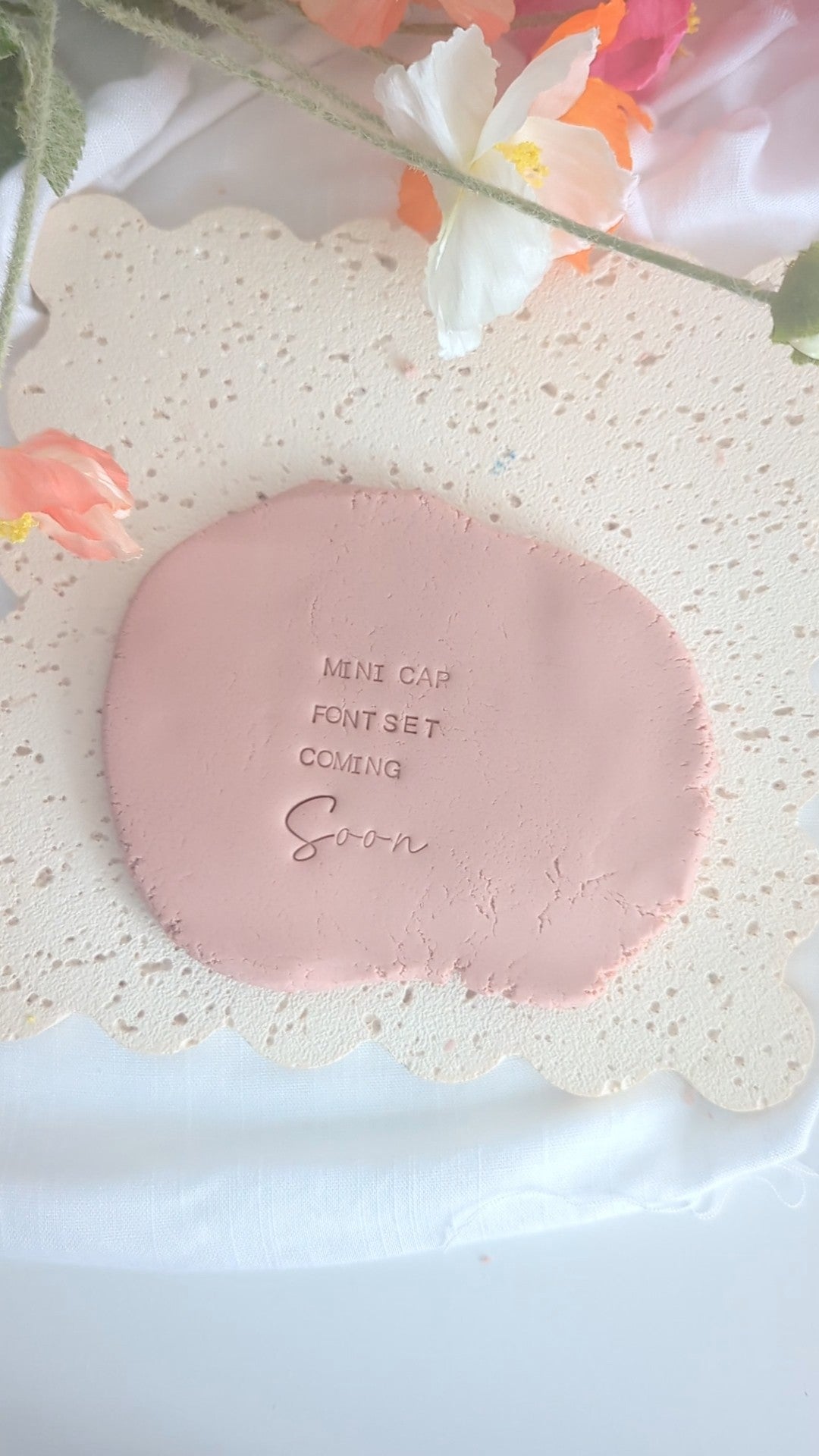 Mini Cap Font Set
