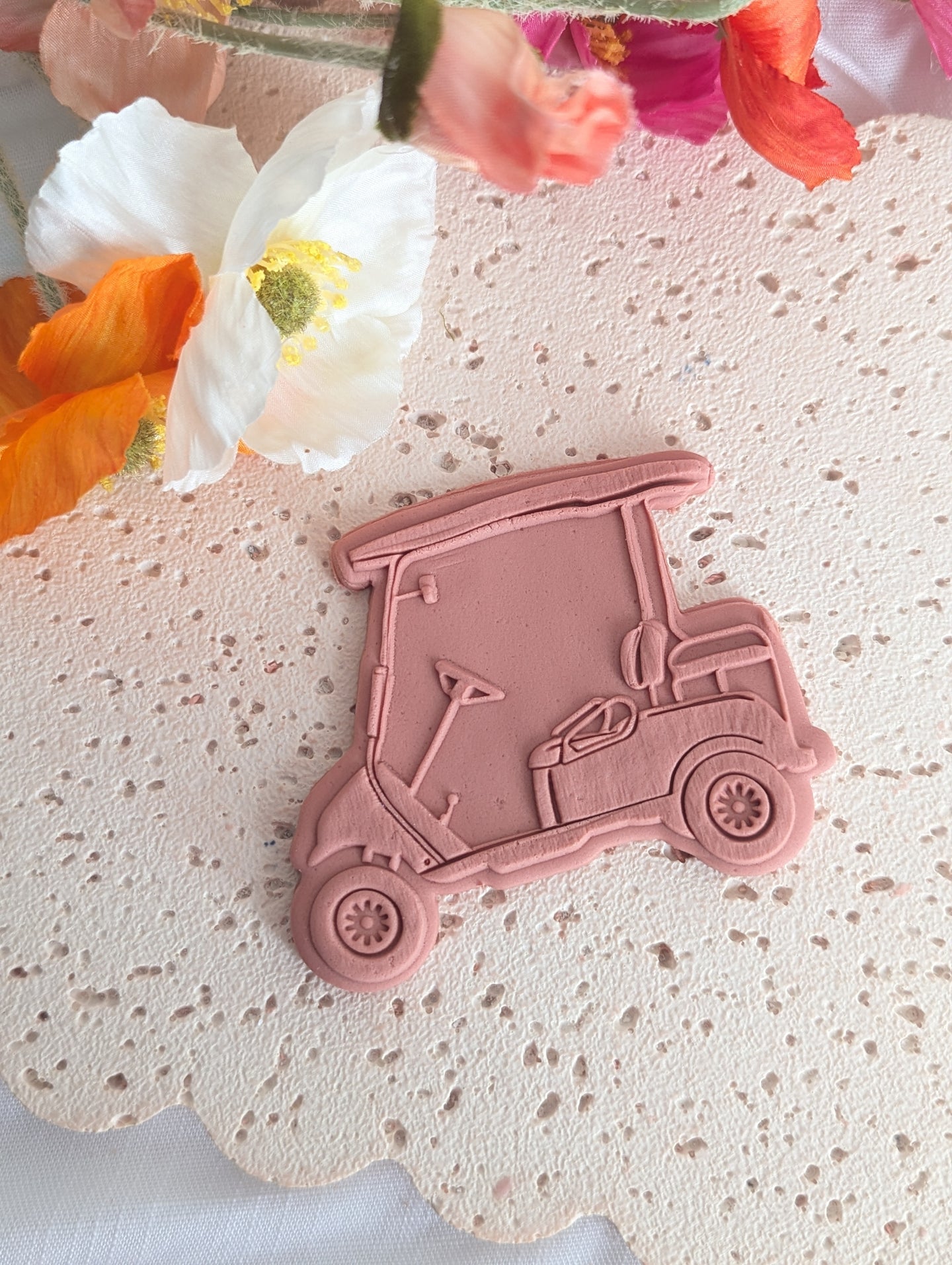 Golf Cart Debosser and Cutter