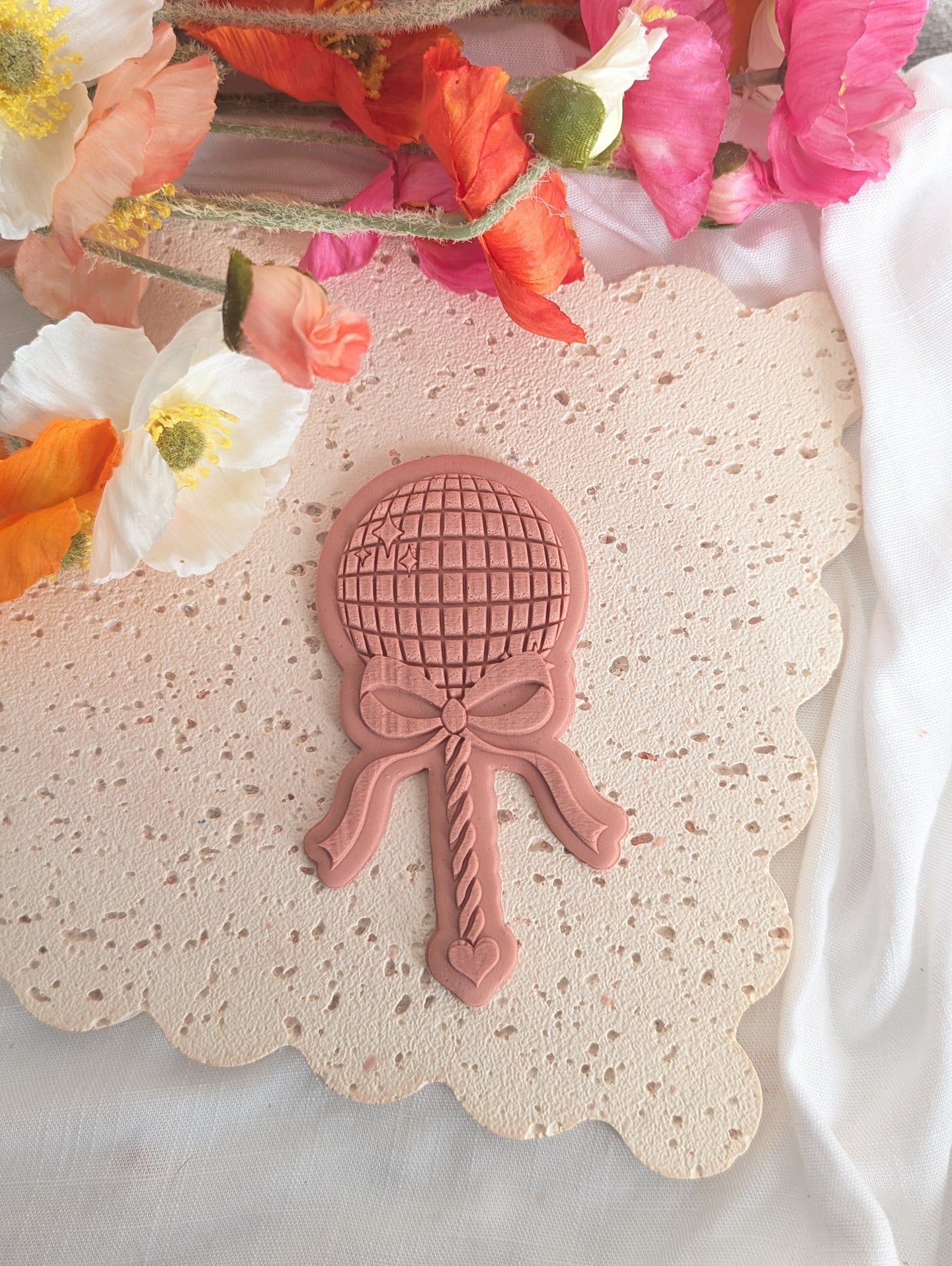 Disco Baby Rattle Debosser and Cutter