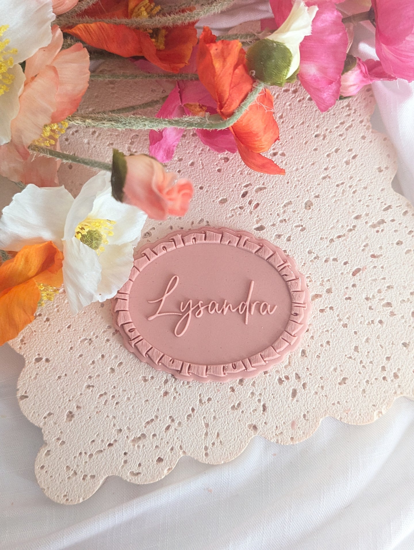 Personalised Oval Frame Debosser and Cutter