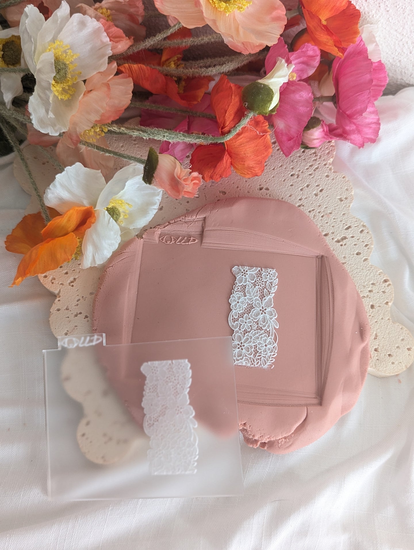 Lace Border Fondant Debosser