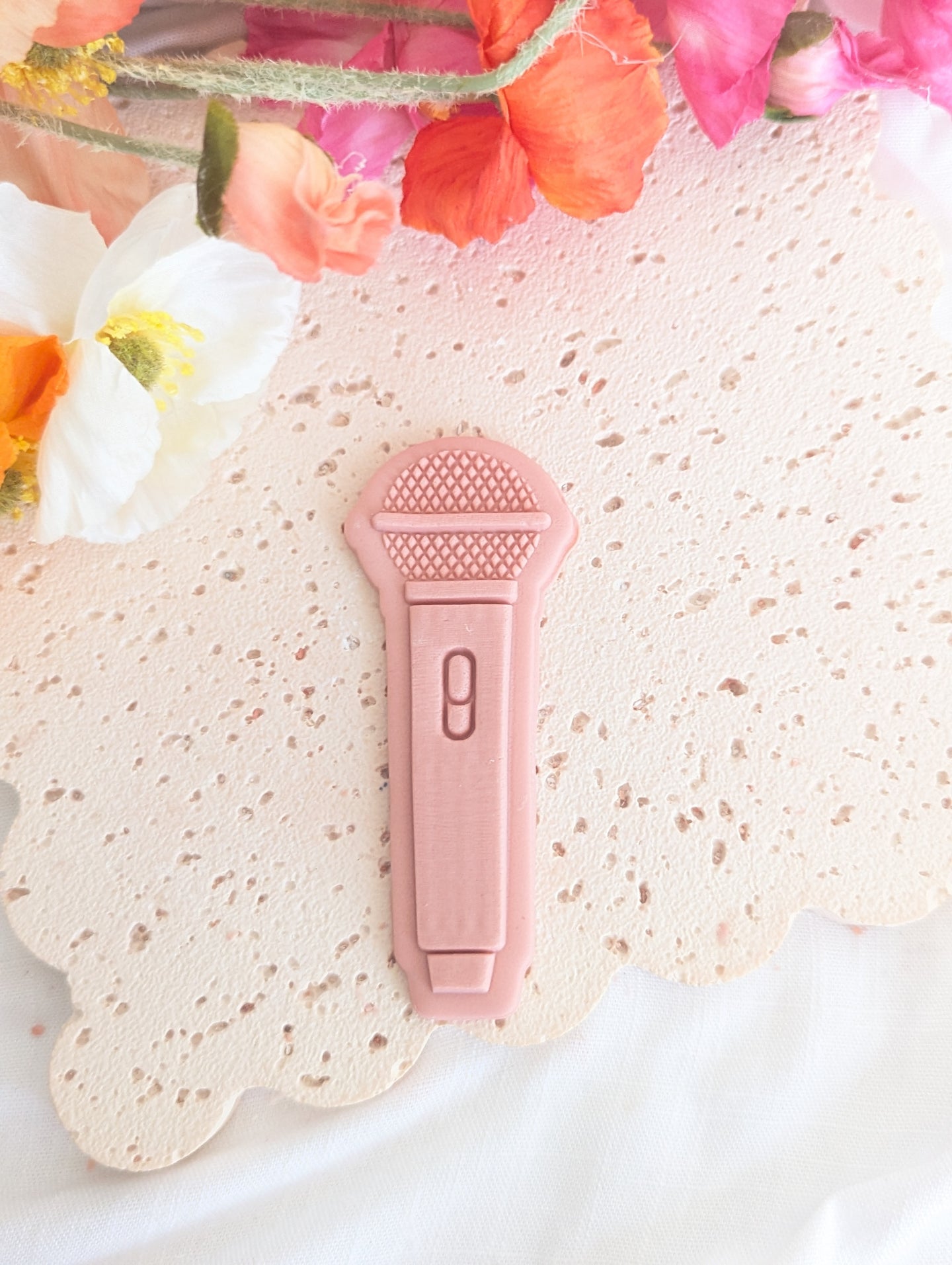 Microphone Debosser and Cutter