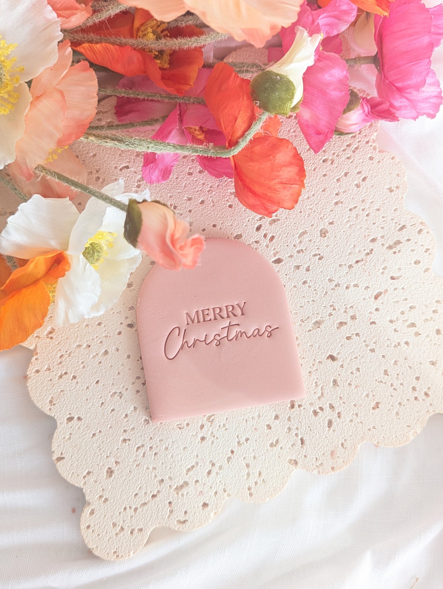 Merry Christmas Fondant Embosser