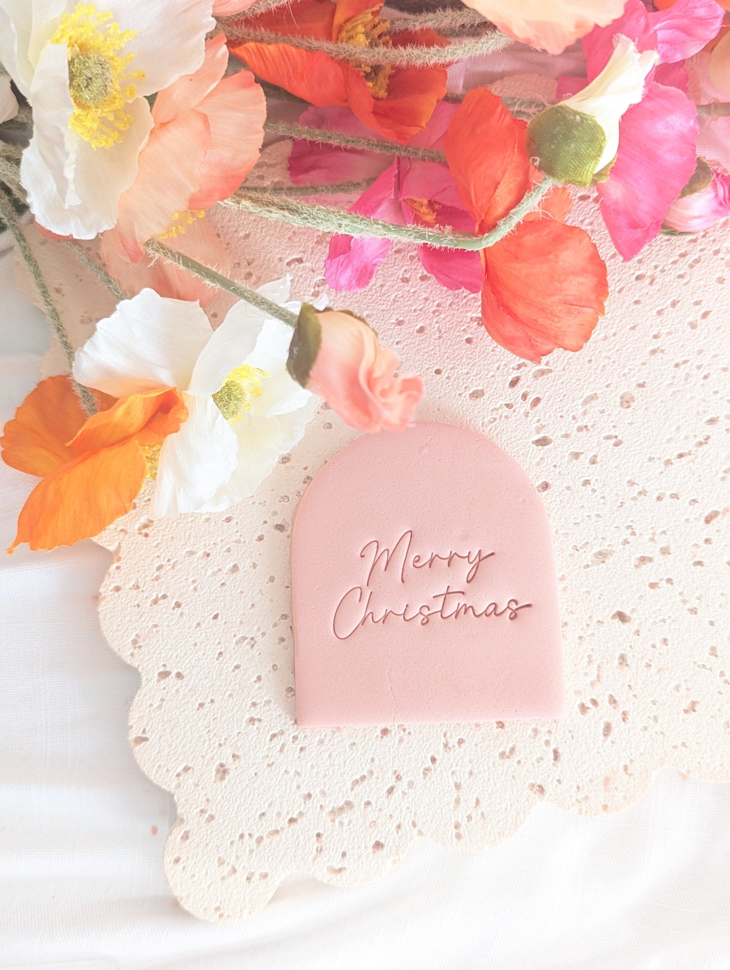 Merry Christmas Fondant Embosser