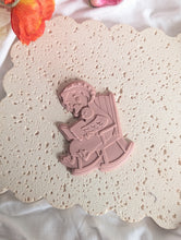 Load image into Gallery viewer, Mother Goose in Rocking Chair Debosser and Cutter STL File or physical procuct available
