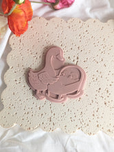 Cargar imagen en el visor de la galería, Mother Goose with Baby Bassinet Debosser and Cutter STL File or physical procuct available
