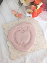 Load image into Gallery viewer, Apple with best teacher removable insert debosser and Cutter STL File or physical product available
