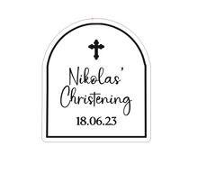 Load image into Gallery viewer, Custom Name with Christening Embosser or Debosser
