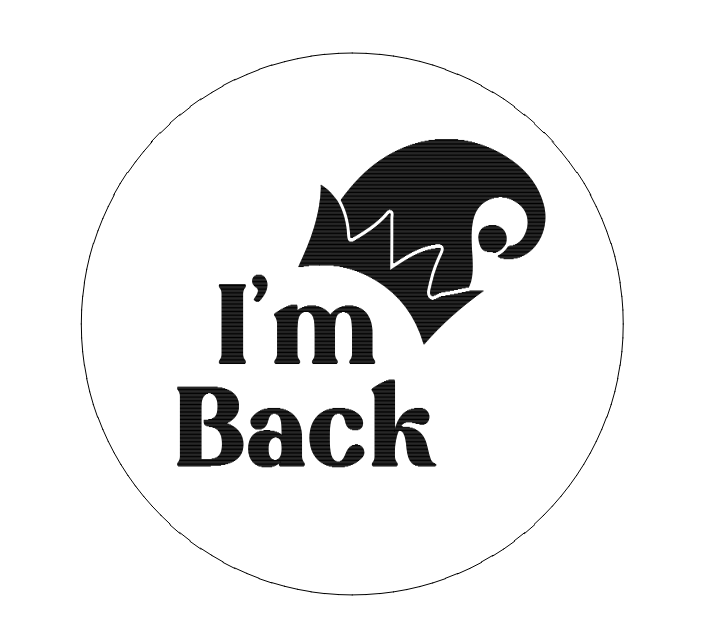 Elf 'I'm Back' Fondant Debosser
